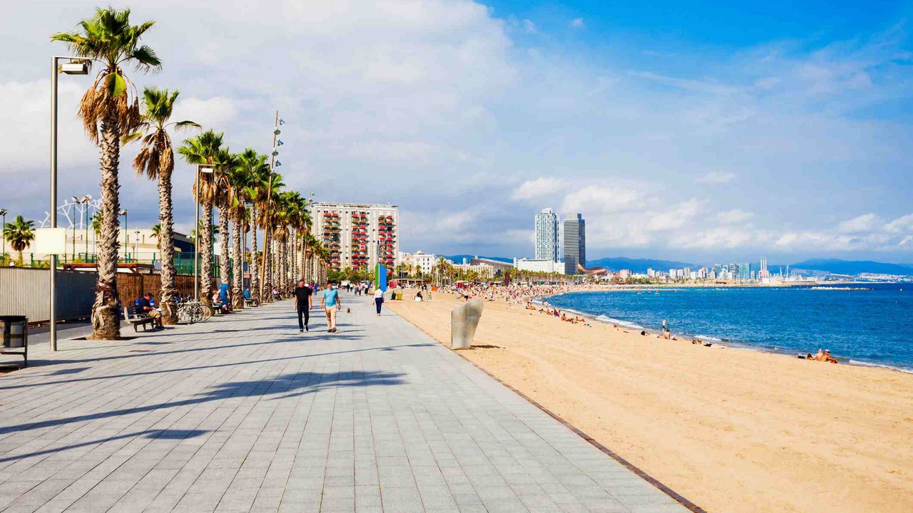 plage de barcelone